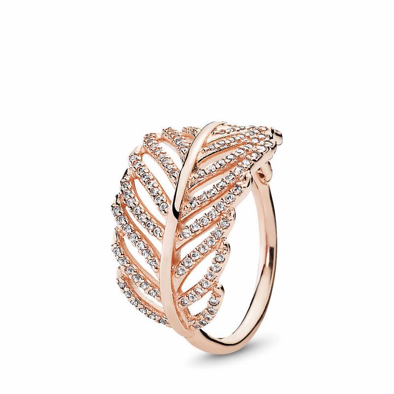 Pandora Rose™ Light As A Feather Stackable Ring Egypt HI6312579